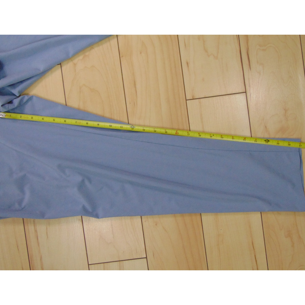 Athleta Skyline Pant II Womens 4 Periwinkle Blue Paperbag Waist Tie Belt Crop - Picture 10 of 11